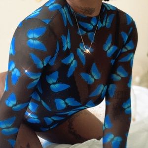 Butterfly onesie